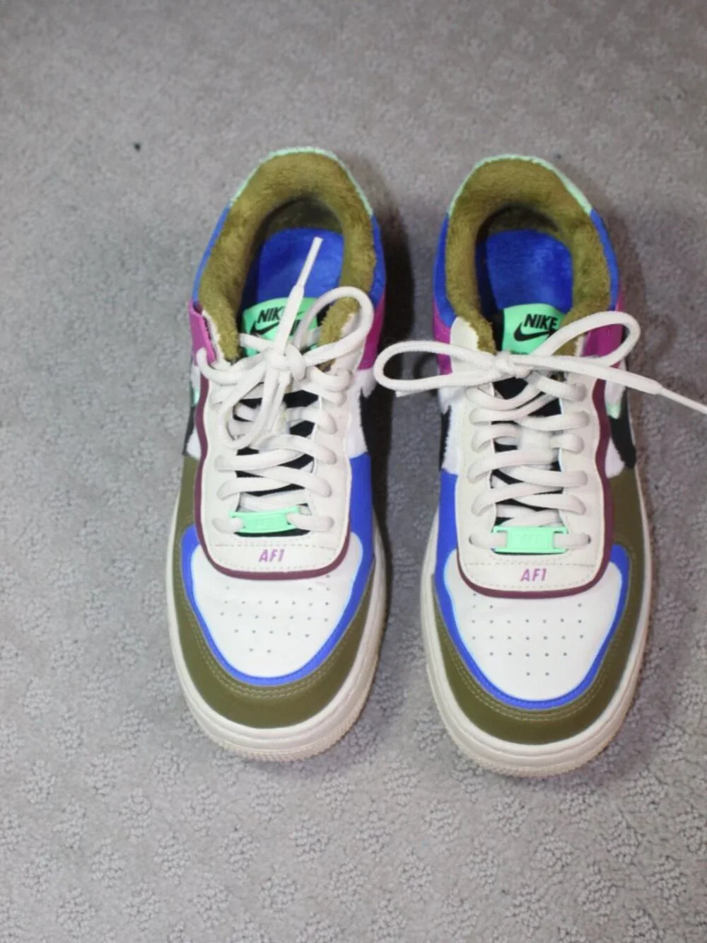 Nike Women’s  Size 7.5 Air Force 1 Shadow SE (Cactus Flower) CT1985-500